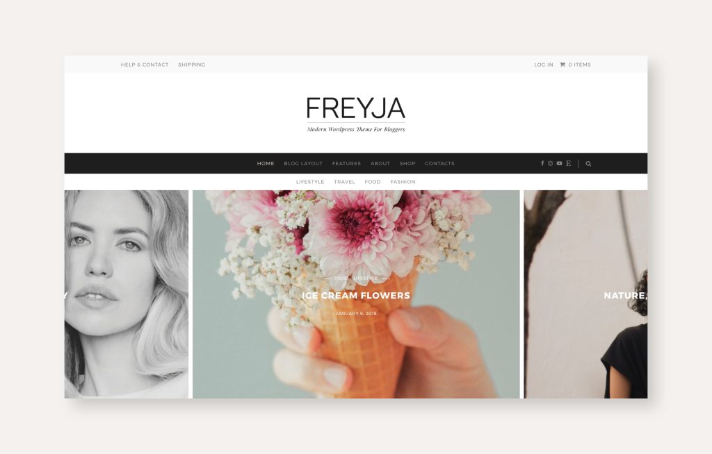 Freyja WordPress Theme