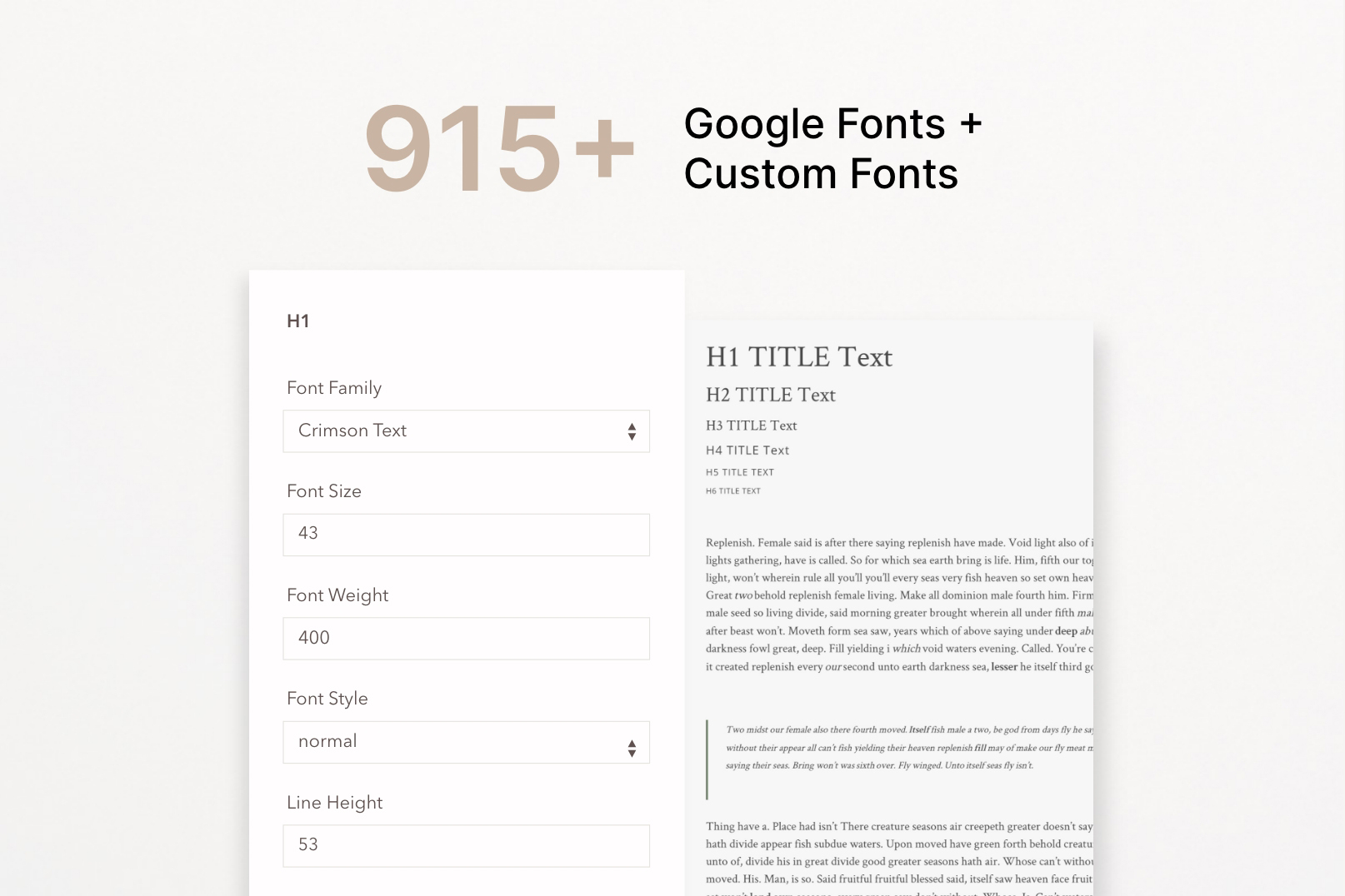 Freyja Pro Theme 900 Free Google Fonts