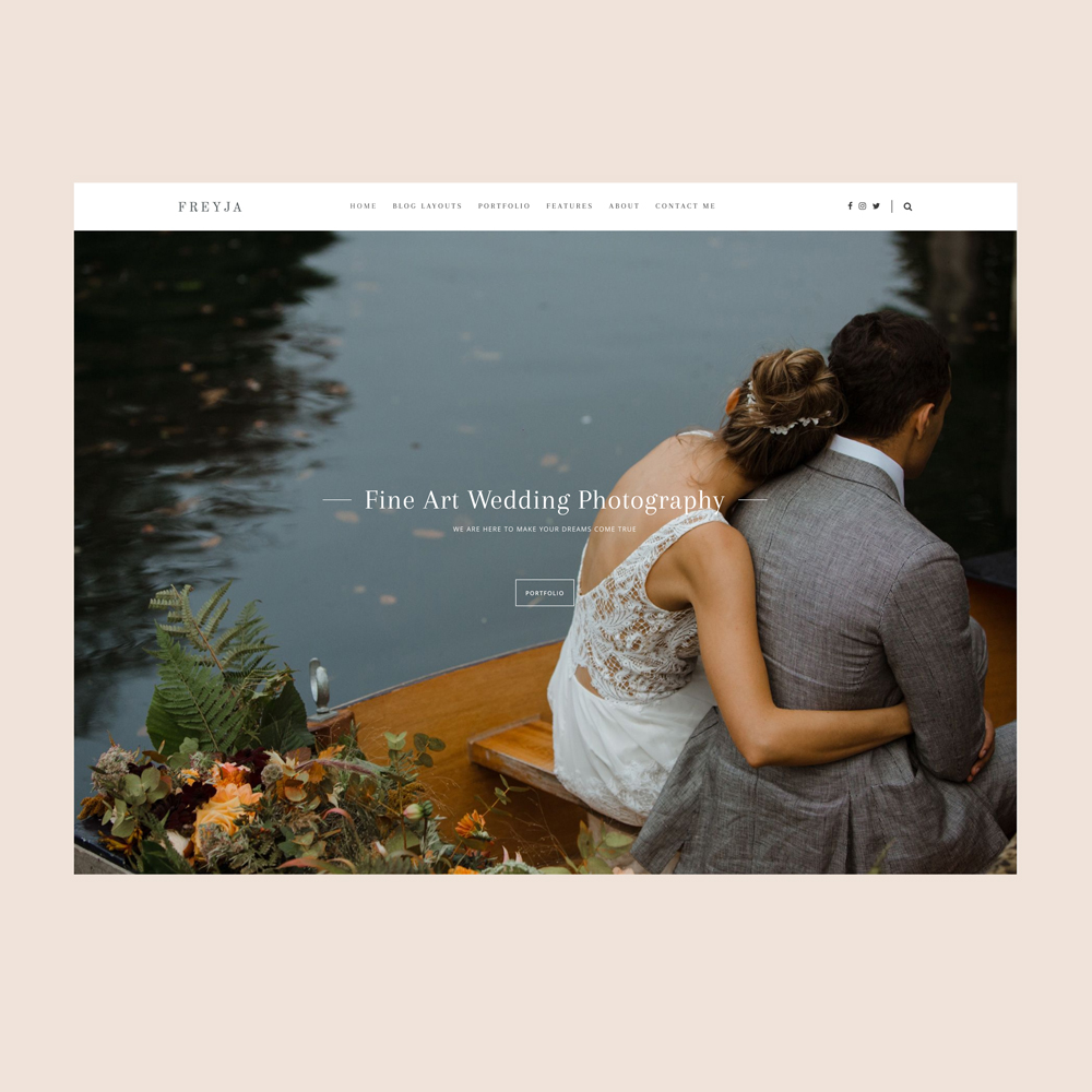 Freyja WordPress Theme
