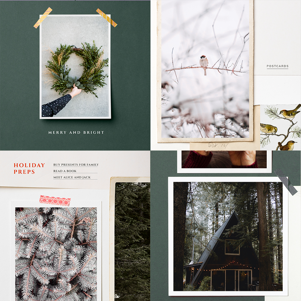 Paper Moodboard Social Kit