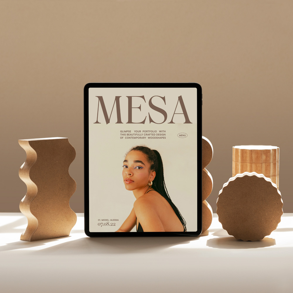 MESA Devices Mockup Images Photorealistic Device Mockups