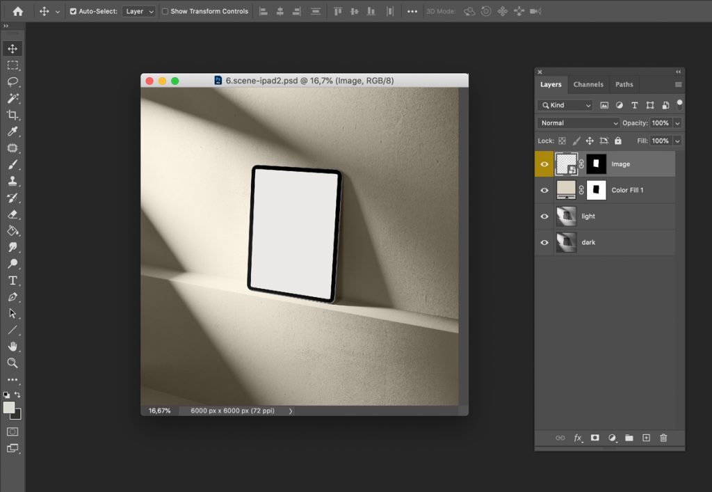Olena Digital Devices Mockups with Smart Object