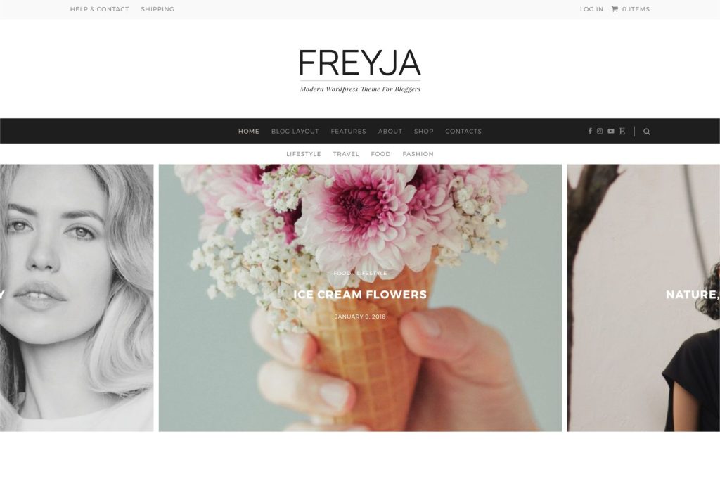 WordPress Themes for Bloggers and Small Business Ecommerce by Sparrow & Snow