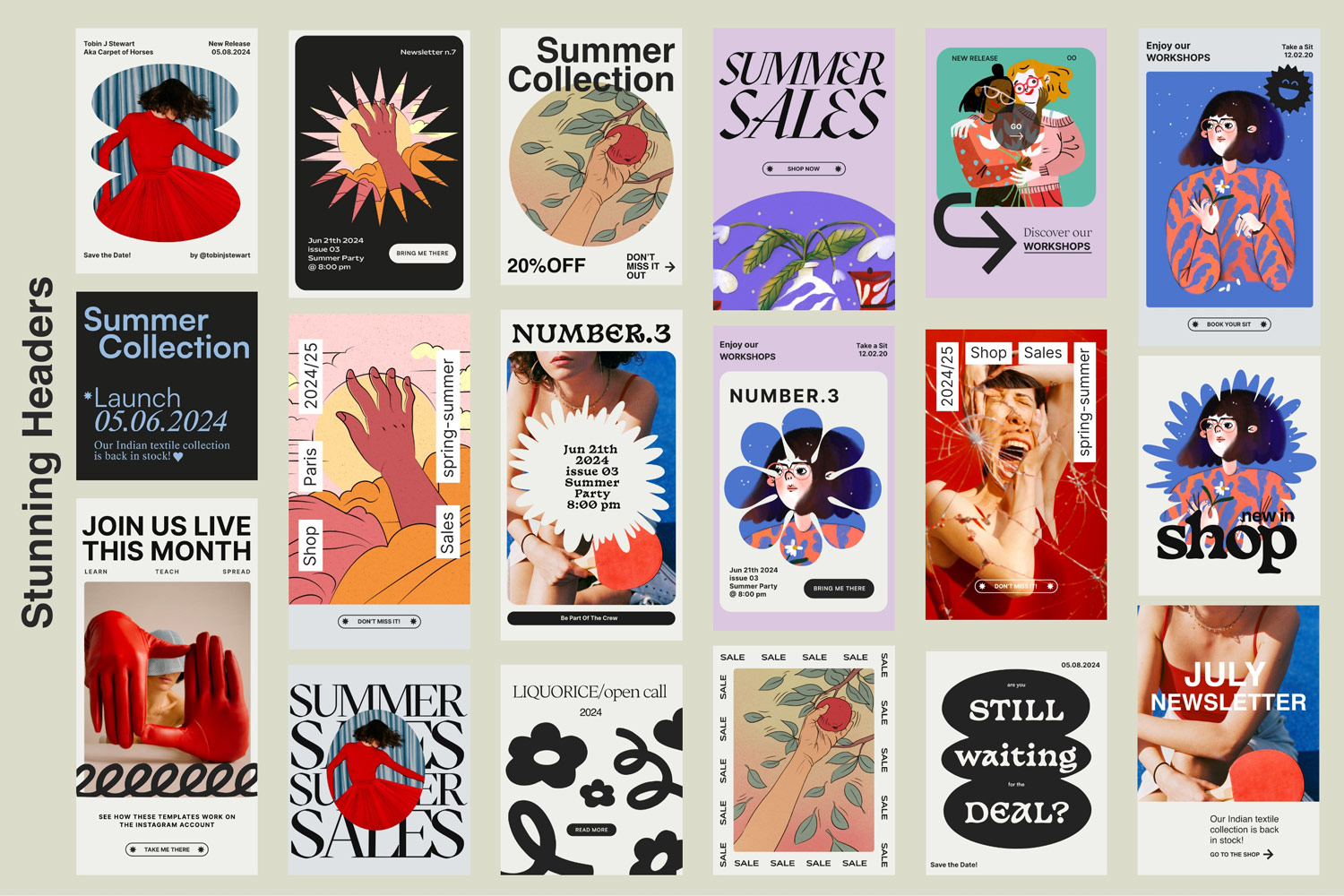 Liquorice Newsletters Templates