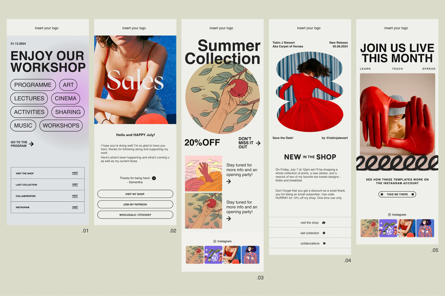 Newsletters in Canva with Liquorice Templates