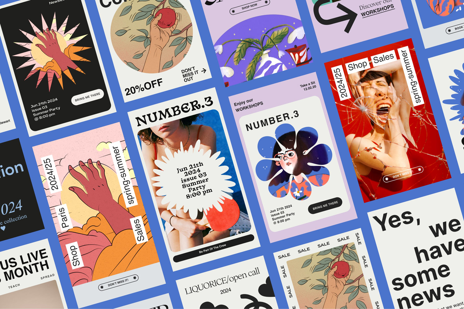 Liquorice Newsletters Templates
