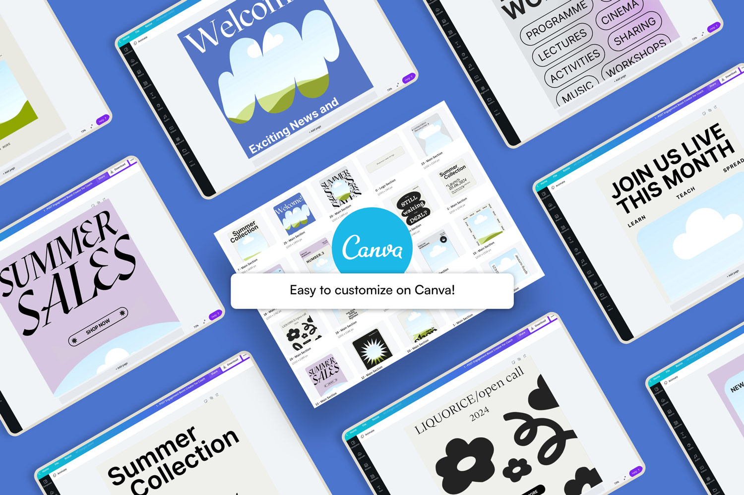 Liquorice Newsletters Templates