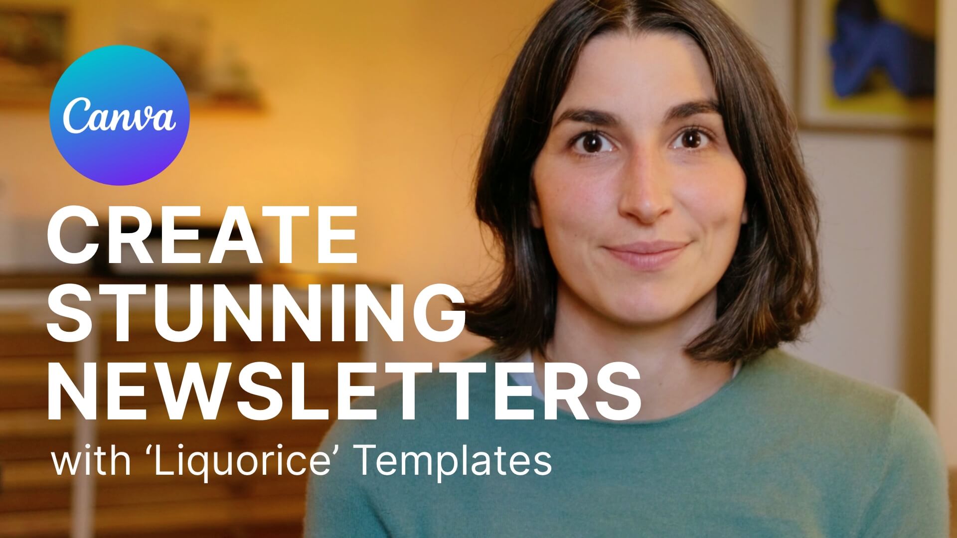 Youtube Video Tutorial Create Stunning Newsletters in Canva with Liquorice Templates