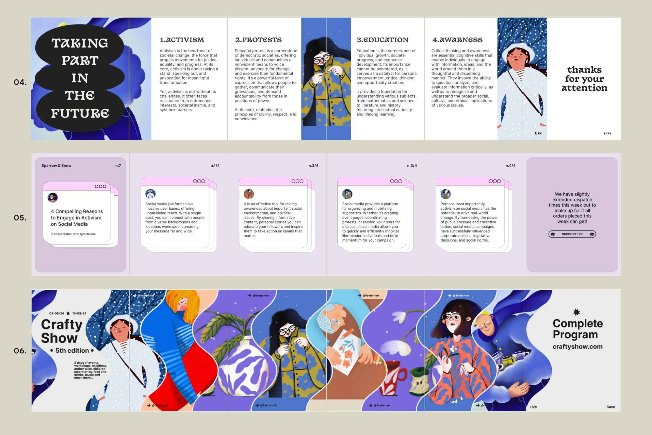 Liquorice Carousel Templates Perfect for tutorials, educational content, activism, and event promotions, these templates help you deliver valuable, step-by-step information while keeping your audience captivated and engaged.