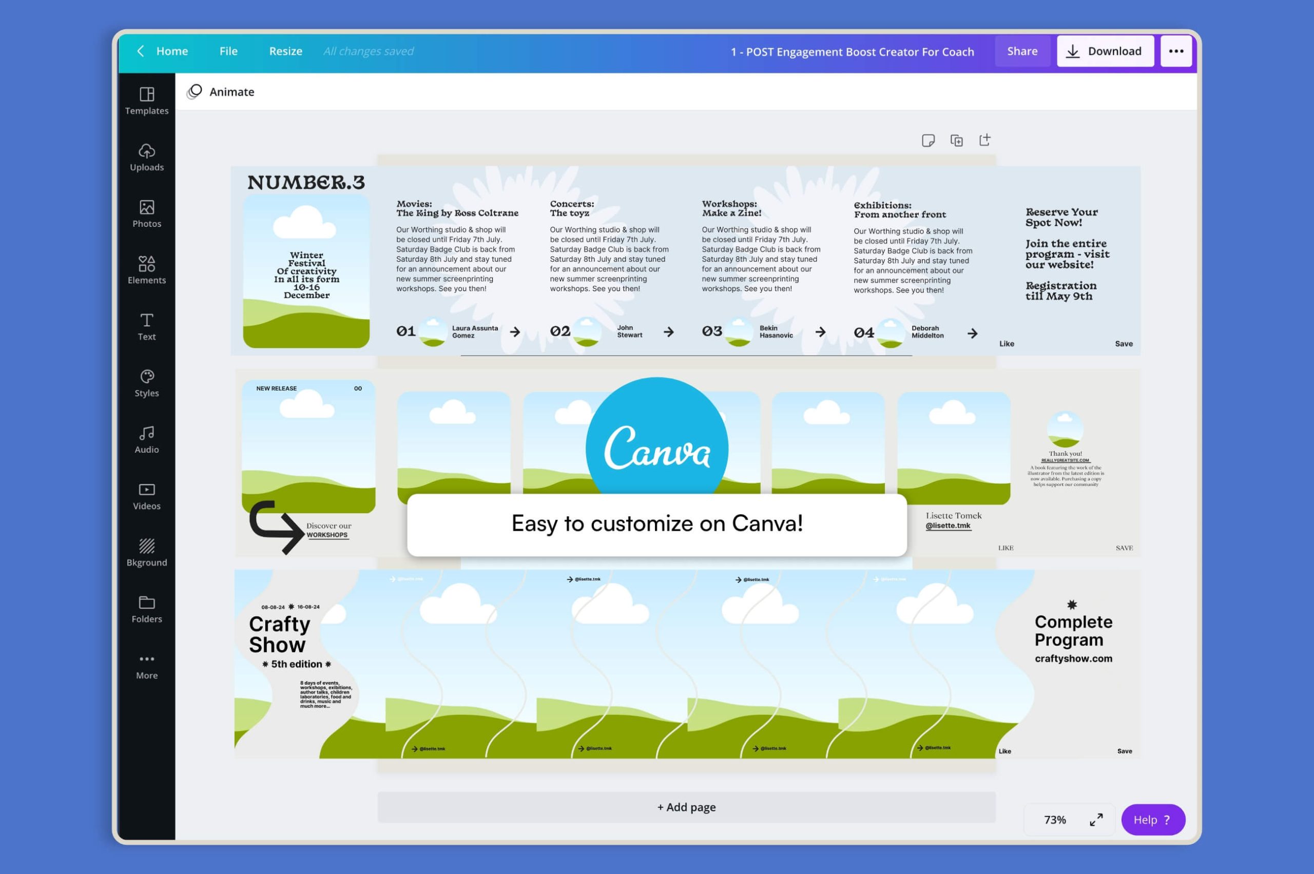 Liquorice Carousel Templates Perfect for tutorials, educational content, activism, and event promotions, these templates help you deliver valuable, step-by-step information while keeping your audience captivated and engaged.